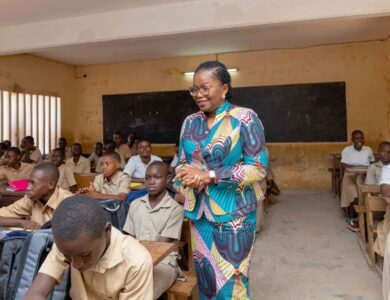 Togo : La PM Victoire Tomégah-Dogbé fait sa rentrée scolaire à Lomé (Photos)