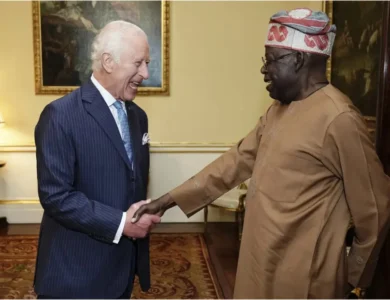 Nigeria - Royaume-Uni : Le roi Charles III reçoit Bola Tinubu au Buckingham palace