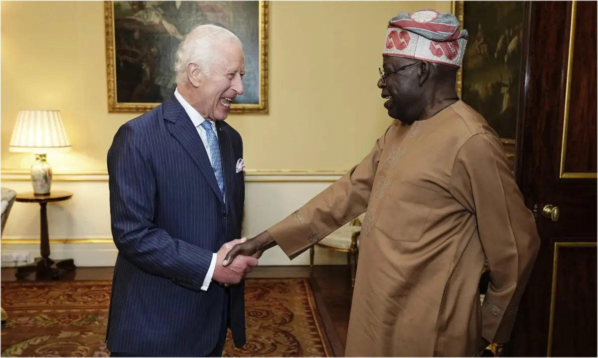 Nigeria - Royaume-Uni : Le roi Charles III reçoit Bola Tinubu au Buckingham palace