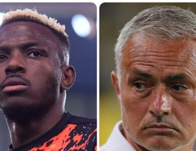 "Je n'aime pas trop la façon dont …", José Mourinho critique Victor Osimhen