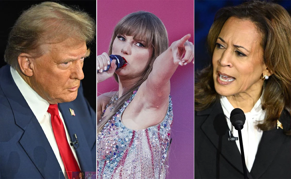 Présidentielle aux Etats-Unis : Taylor Swift fait son choix entre Trump et Harris