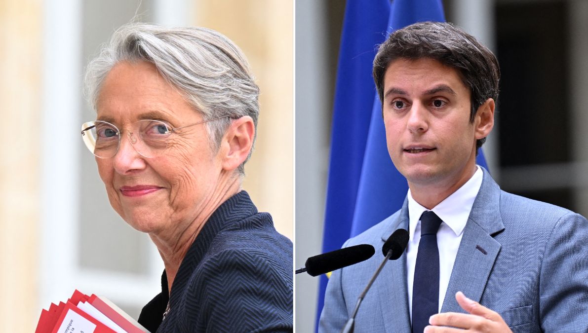 France : Les deux ex Premiers Ministres Élisabeth Borne et Gabriel Attal s'affrontent