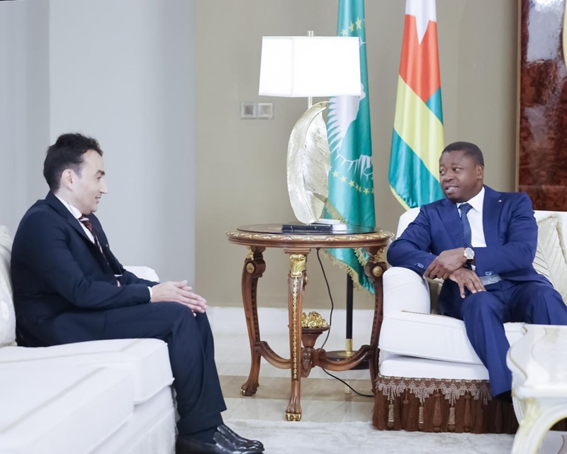 Togo/ Diplomatie : Faure Gnassingbé accueille officiellement le nouvel ambassadeur d'Égypte