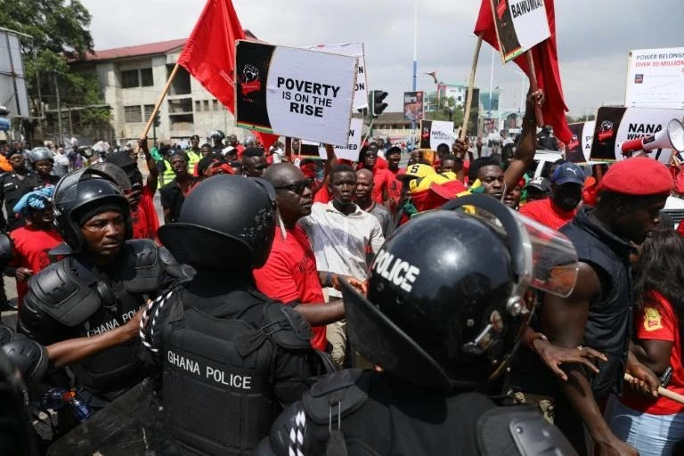 Manifestations au Ghana : Des centaines de voix s’élèvent contre l’orpaillage illégal