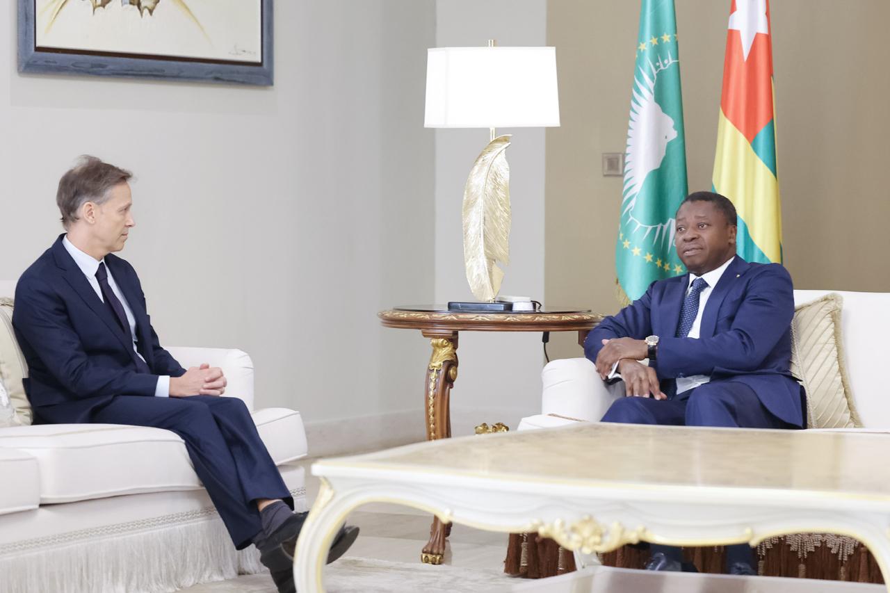 Togo : L’Ambassadeur de l'UE reçoit les bénédictions du Président Faure Gnassingbé