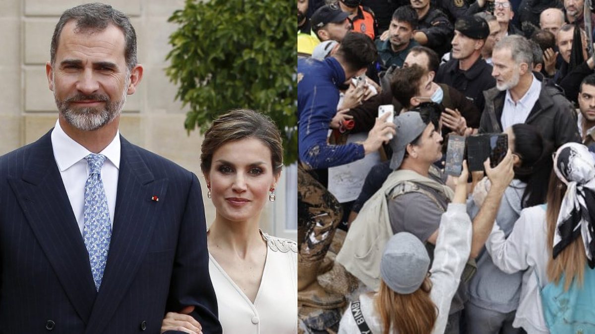 "Assassins !", Le roi Felipe VI et la reine Letizia d'Espagne insultés, hués et ciblés par des jets de boue (vidéo)