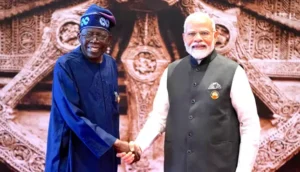 Nigeria : Bola Tinubu reçoit le Premier ministre indien Narendra Modi